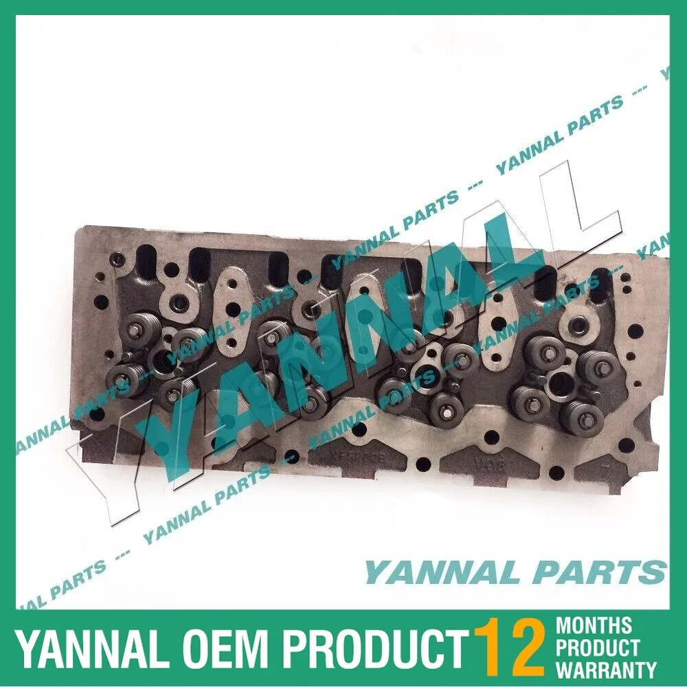 

4TNV98 4TNV98T cylinder head assy for Yanmar engine complete with valve spring