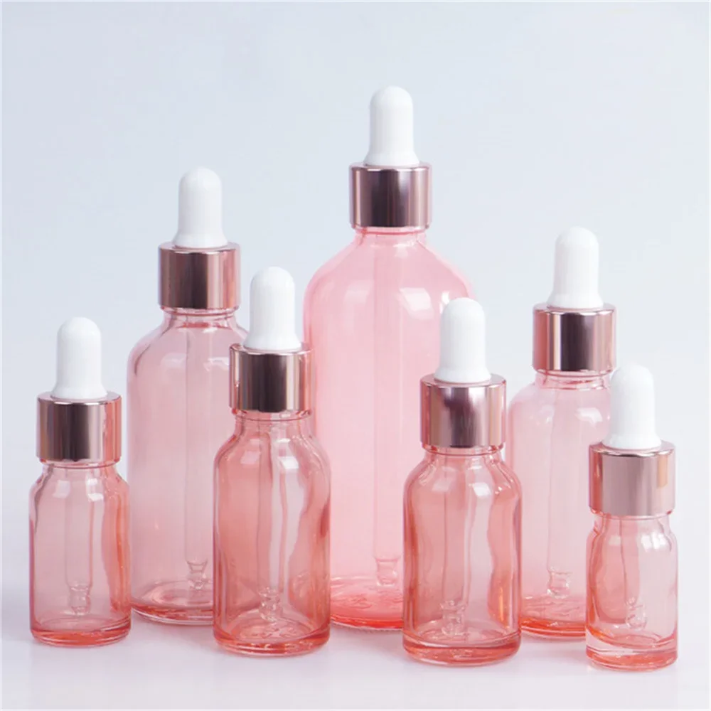 Bouteille en verre Levpper, 10ml, 15ml, 20ml, 30ml, 50ml, clair, ambre, noir, parfum, huile essentielle, cosmétique, vente en gros, 50 pièces