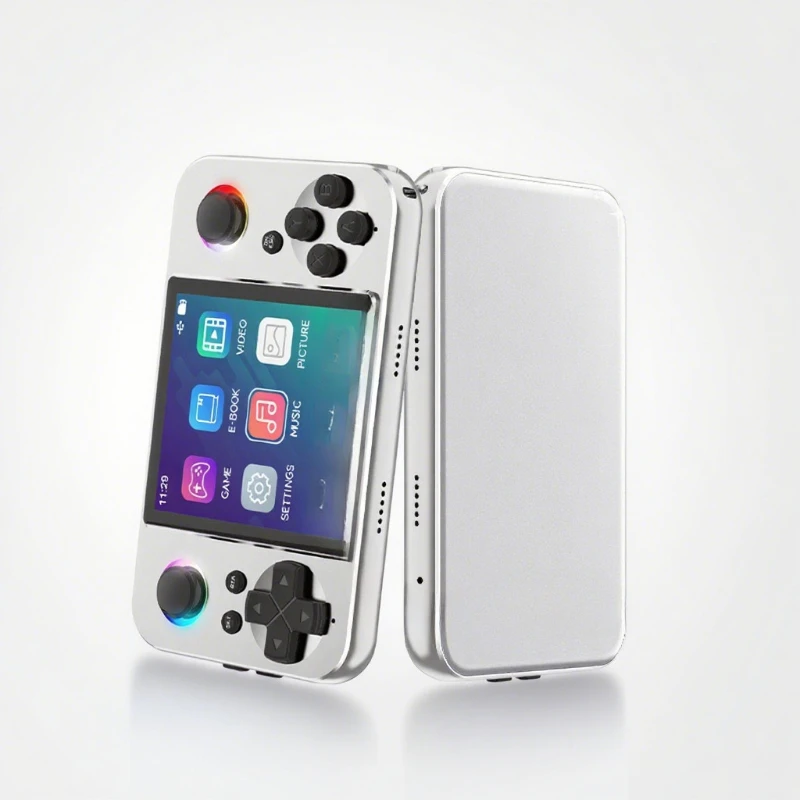 

Metal MINI ultra-thin game console, nostalgic high definition large screen game handheld