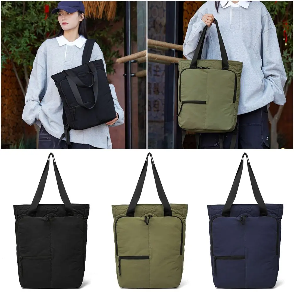 Multi-functional Sport Backpack Large Capacity Multicolor One-shoulder Bag Sturdy Design Zippered Closure Hand Bag Commuting