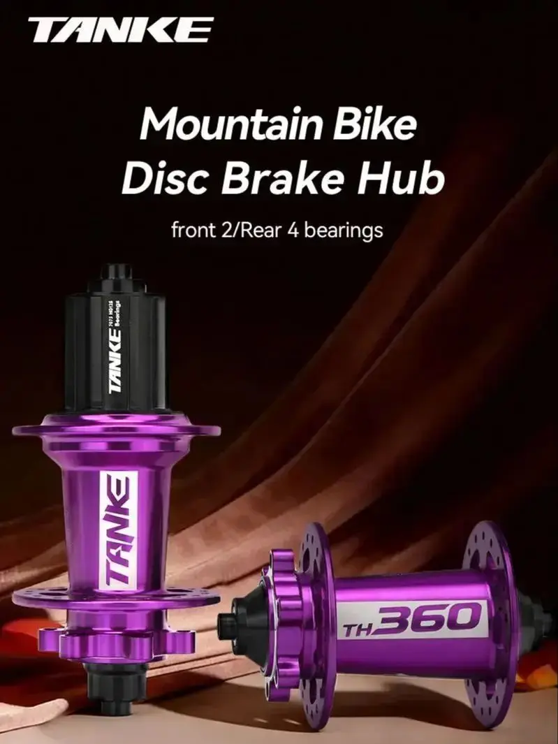 AliExpress TANKE MTB 120 Click Hub 6 Bearing Bike Front Rear 32 36 Holes Disc Brake QR/Thru-axle,Loud Sound thunder 7-12 Speed Noisy Cube