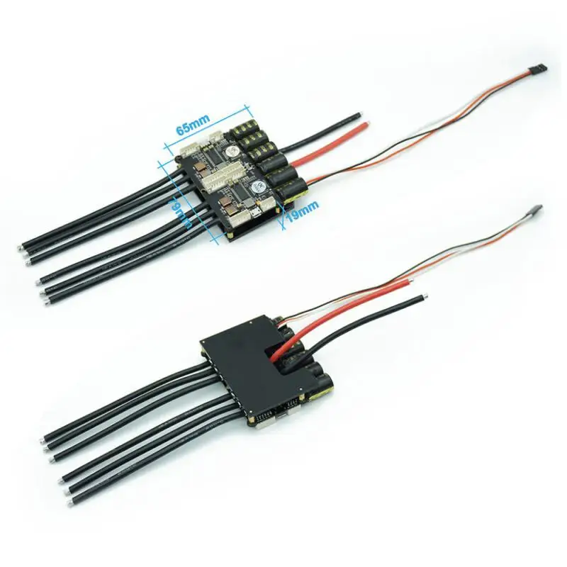 

Electronic Speed Controller for RC Ship Boat Dual FSESC4.20 100A (Based on VESC 4.20 ) with Anodized Aluminum Heatsink Flipsky