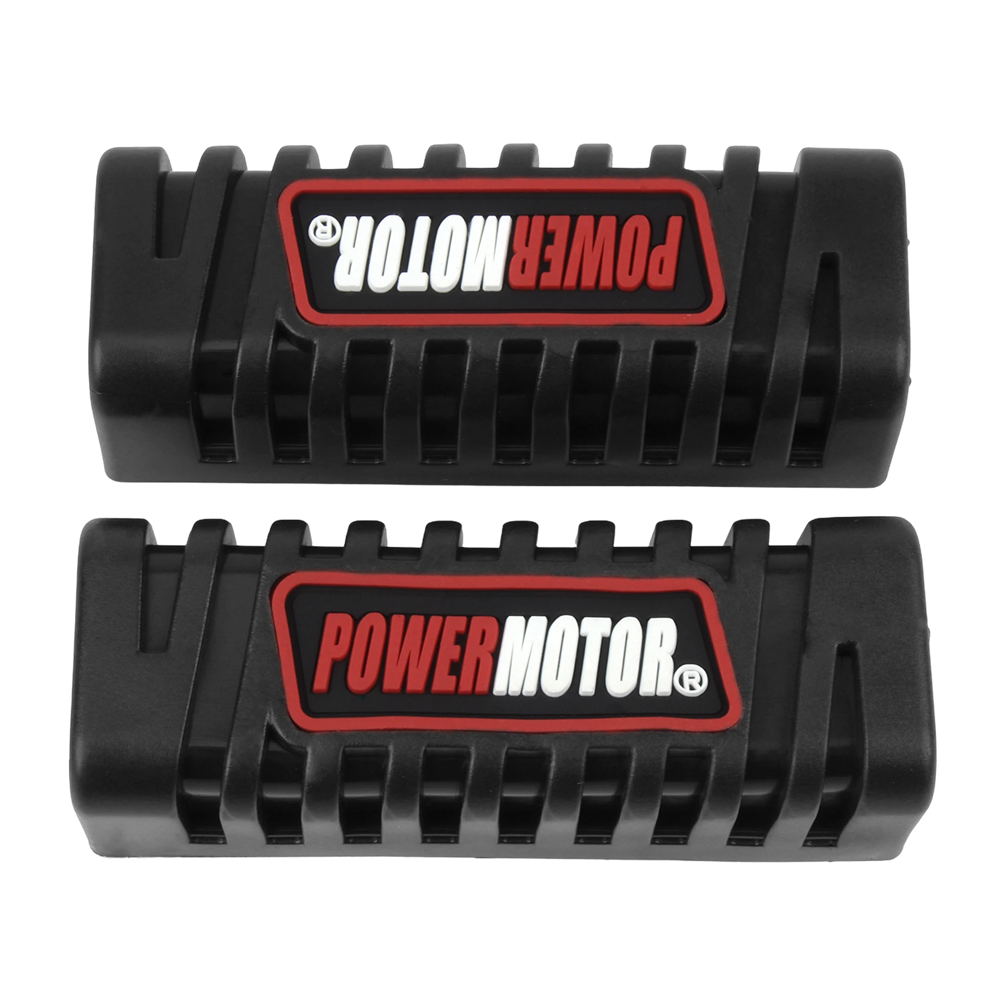 1 par universal da motocicleta antiderrapante frente pé pedal capa de borracha da bicicleta da sujeira ajustável anti-deslizamento apoio para os pés motocross acessórios