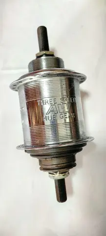 Sturmey-archer 1996 3 Speed Hub 36 Holes OLD 116mm Total length 163mm SA AW HUB Gear