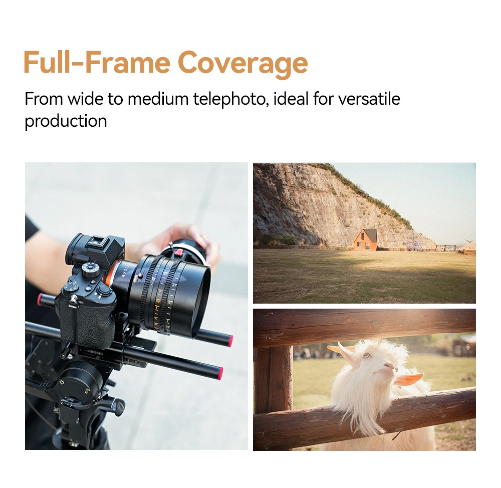 TTArtisan 50 مللي متر T2.1 كامل الإطار المزدوج خوخه فيلم سينمائي عدسة فتحة كبيرة لسوني E نيكون Z كانون R EOSR Lumix Leica L zfc R6II #2