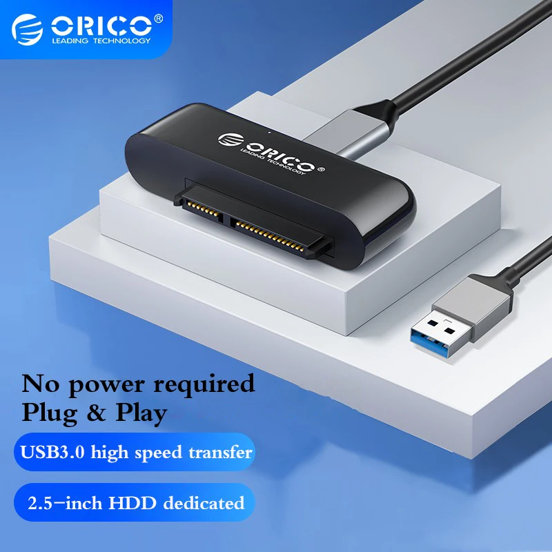 

ORICO SATA to USB Adapter USB 3.0 to Sata 3 Cable Converter Cabo For 2.5 HDD SSD Hard Disk Drive Sata to USB Adapter