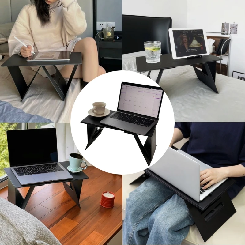 

Foldable Laptop Work Table Mini Portable Notebook Computer Holder Car Living Room Sofa Bed Working Reading Tools TV Plays PC