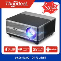 ThundeaL Full HD 1080P Projector WiFi LED 2K 4K Video Movie Beam TD98 TD98W Android Projector PK DLP Home Theater Cinema Beamer