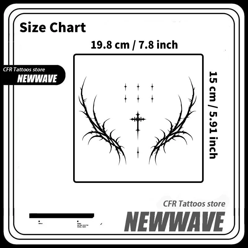 Thumbnail 3 - #36 Most Reviewed Temporary Tattoos