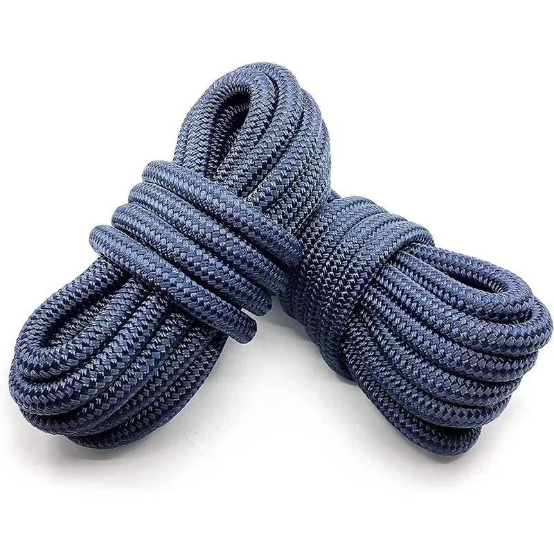 15ft Pier Line Nylon Double Braided Anchor Rope Dock Line 1/2 Inch Diameter and Usual Salt,Mold,Oil UV Rays for Boats Mooring