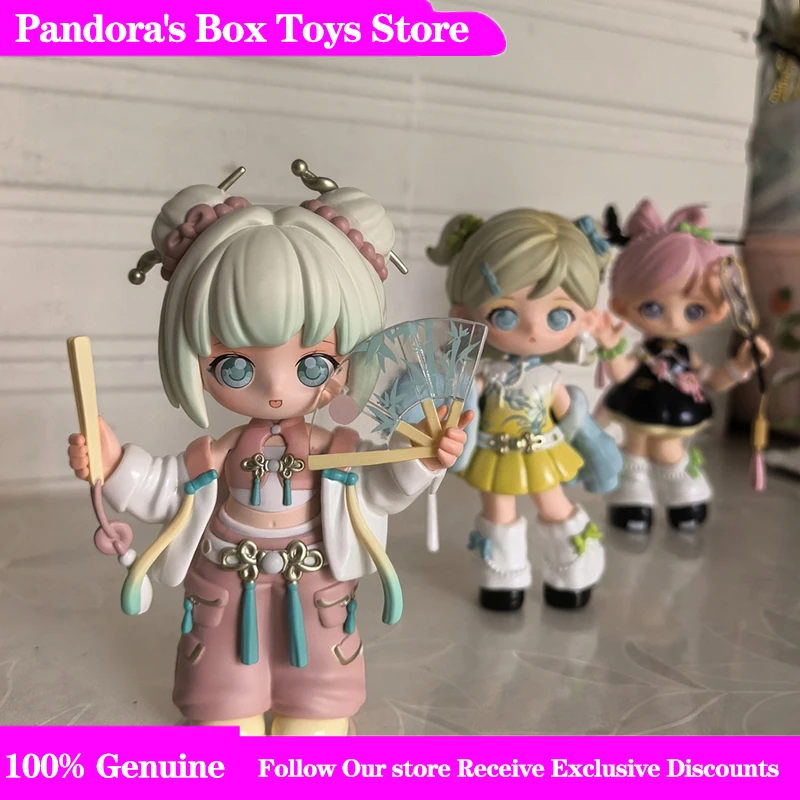 

New Spot Original Simontoys Tangna Oriental Overture Series Chinese Style Blind Box Cute Toy Figurine Desk Ornament Gift