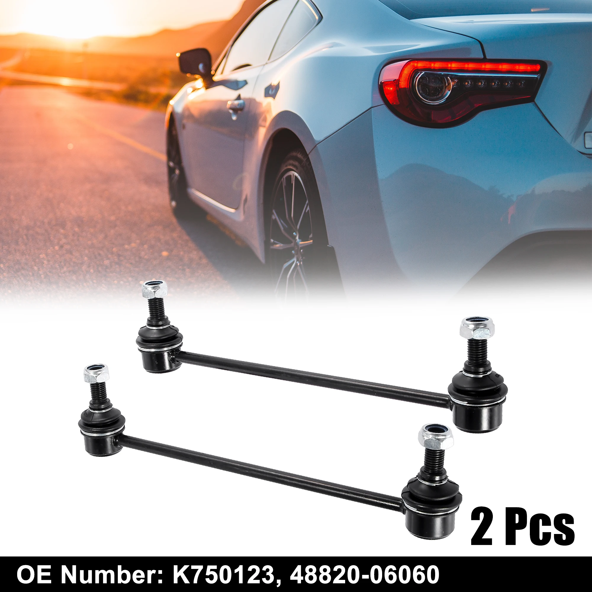 

UXCELL 2pcs Stabilizer Sway Bar Links Kit K750123 48820-06060 for Toyota Camry Avalon