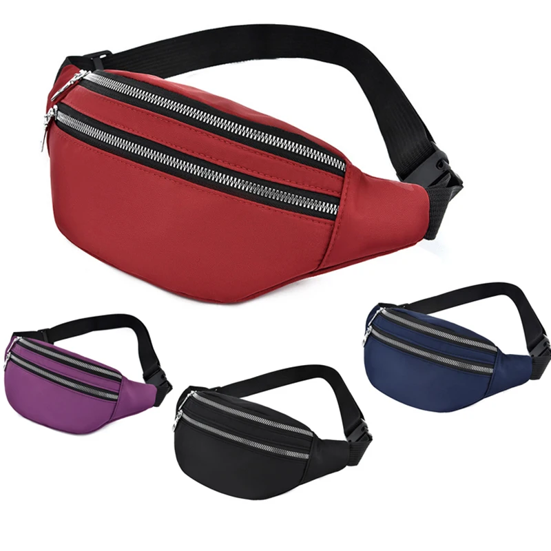 

Simple Fashion New Waist Bags Women's Fanny Pack Sport Running Hip Bag Ladies Belt Bum Bag