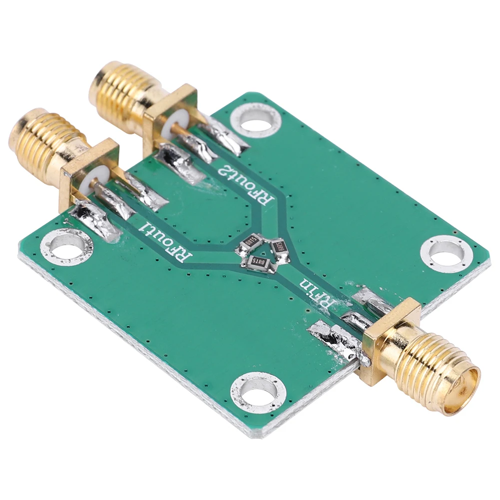 

Power Distributor Module 6dB DC-5G RF Microwave Resistor 1 Split 2 Radio Frequency Divider Module 0.5W RF Power Splitter Module