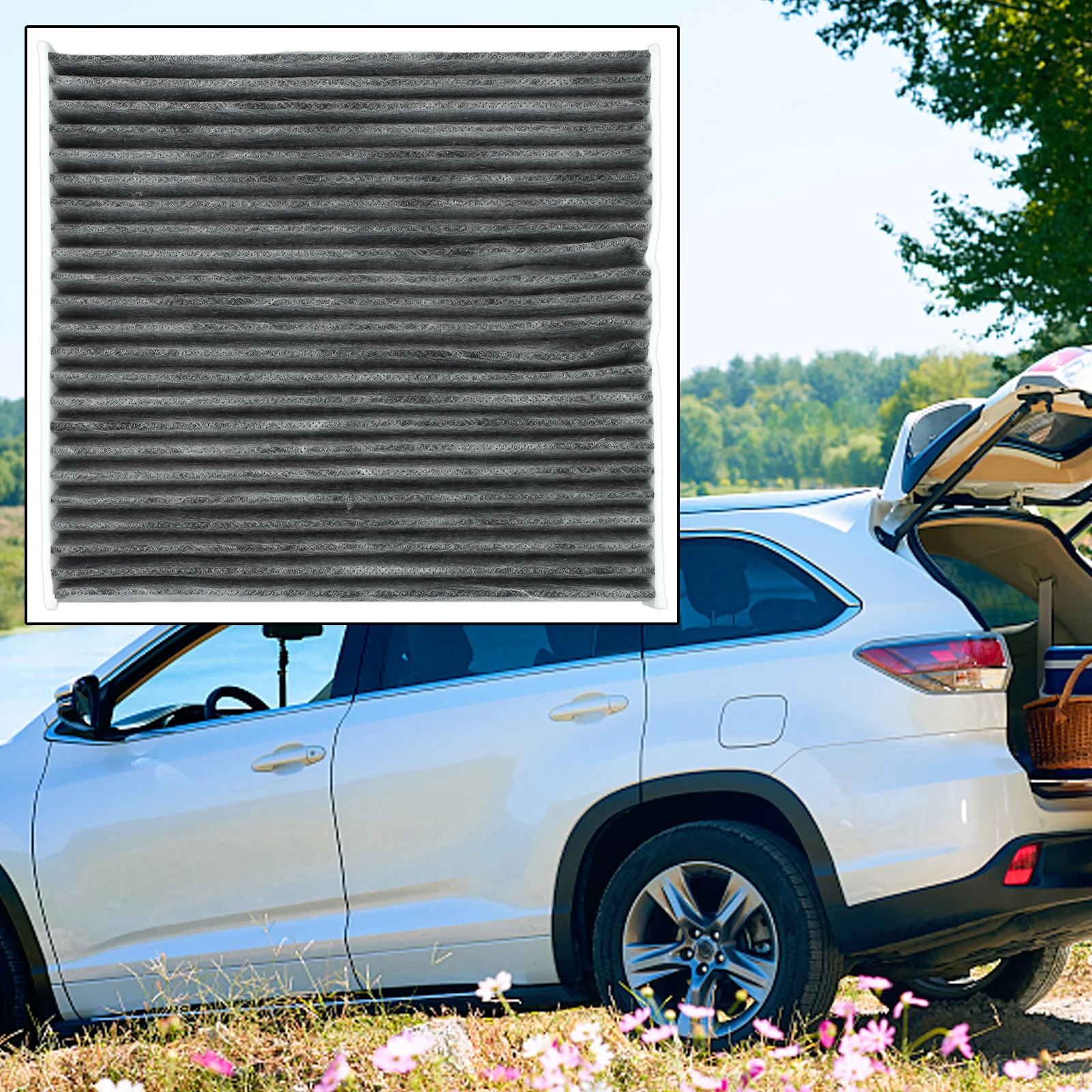 Car Cabin Air Filter For Toyota For Camry For Corolla 87139-50100 For Sienna For Lexus CT200h 2011-2013