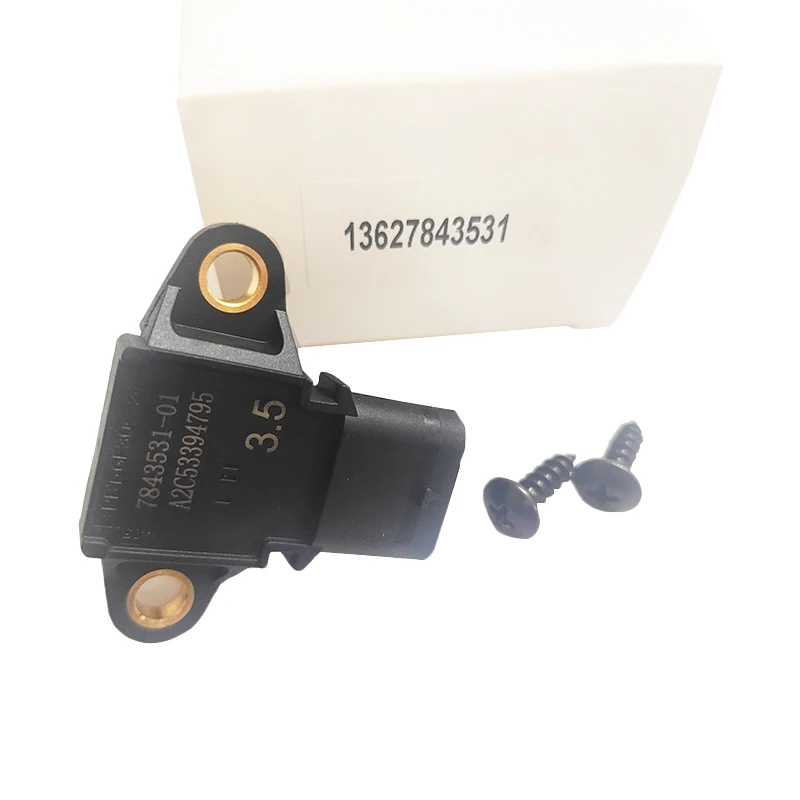1pcs Intake Air Pressure MAP Sensor 13627843531 For BMW 1 2 3 4 5 Series X1 X3 X4 X5 Z4 M3 M4 M5 M6 F10 F20 F21 F30