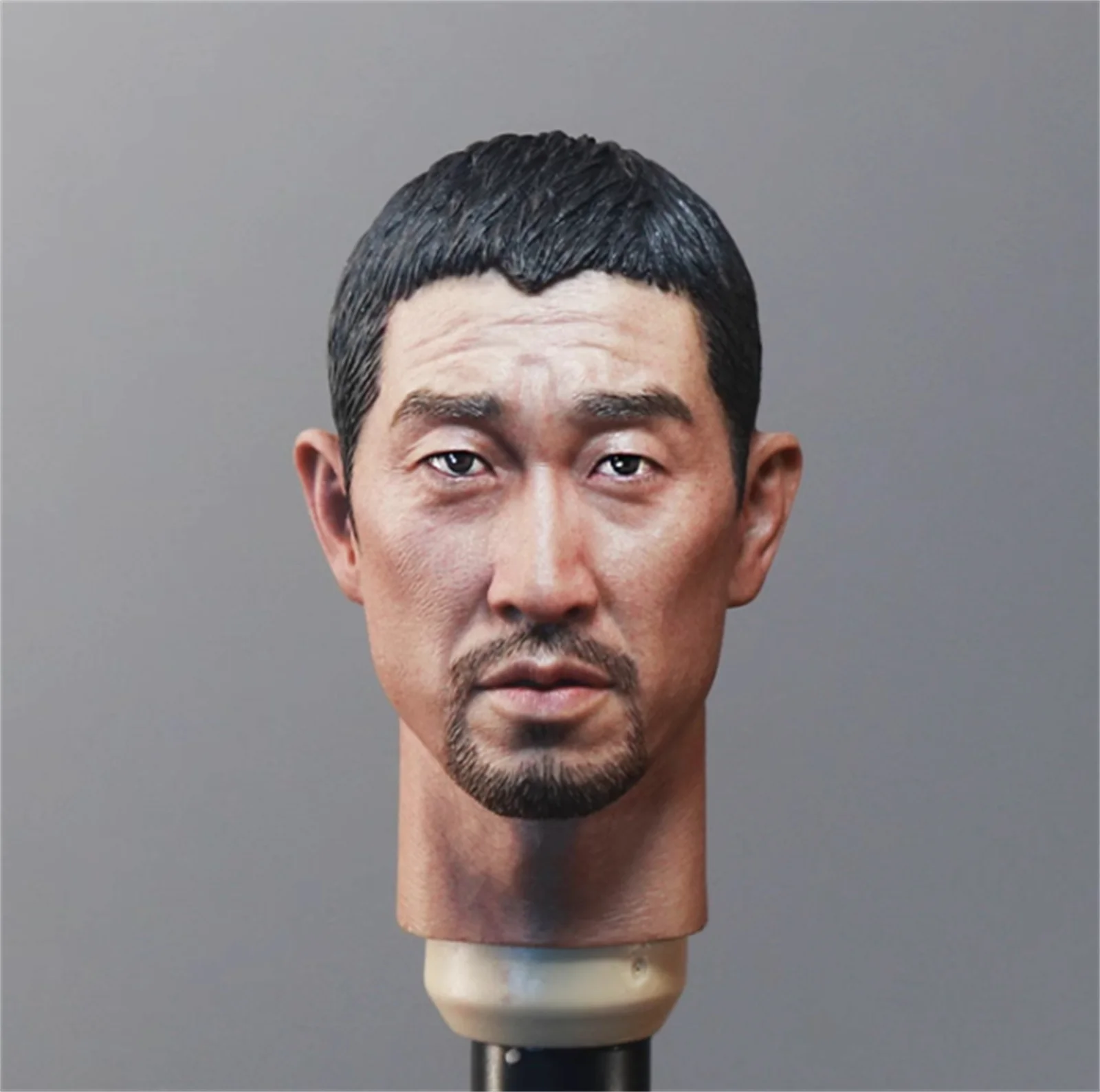 1/6 T-011 B Four Row Warehouse Lone Wolf Wang Qianyuan Head Sculpt figure Head Model for 12in Ph action Body