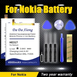 High Quality HE317 HE321 HE328 HE330 HE341HE342 HE346 Battery For Nokia X 2.1 3 5 6 7 8 5.1 7.1 6.1 Plus + Tool