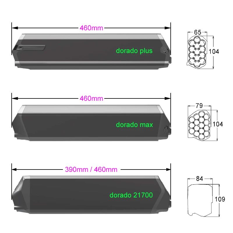 for QWIC NCM moscow ebike battery 48V 13ah 17.5ah reention Dorado batteries 21ah 20ah 25Ah for Milano Em26 shengmilo mx03 e-bike