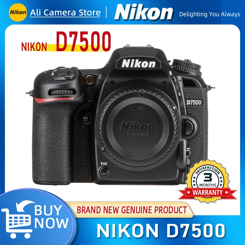 مراجعة شاملة للكاميرا الرقمية Nikon D7500 DX DSLR: الأفضل في فئة الكاميرات الاحترافية لتصوير الفيديو بدقة 4K
