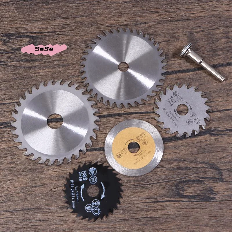 

S-1/4Pcs 85mm TCT Carbide Saw 24T 30T 36T Circular Saw Bore 10mm 15mm Wood Cutting Disc For Multi-function Power Tool