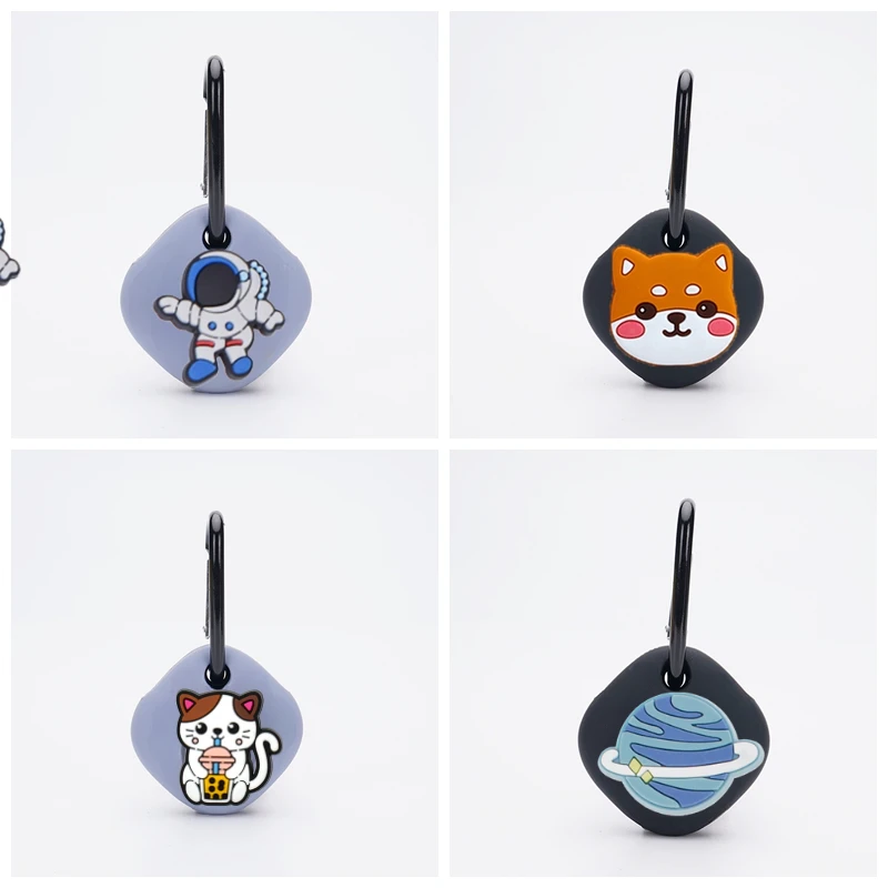 Dành Cho Samsung Galaxy Samsung Galaxy SmartTag Bảo Vệ Trường Hợp Hoạt Hình Chó Chống Mất Ốp Lưng Silicone Cho Galaxy Thẻ Thông Minh Định Vị Theo Dõi Bao