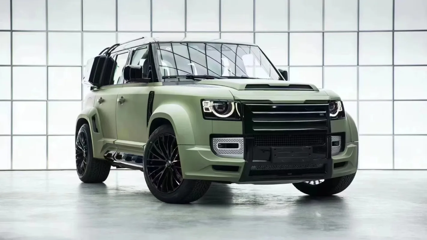 Dream Garage Suitable For The  Defender LM Wide Body Kit PP Material Body Kit Bumper Front And Rear Lips Rear Wing