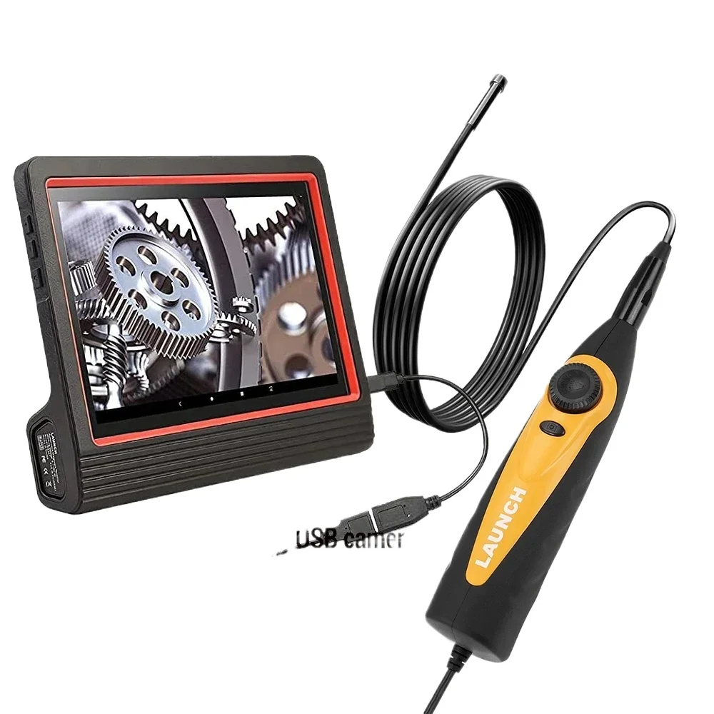 

LAUNCH X431 VSP600 Camera Videoscope HD IP67 2M Cable 6 adjustable LED lights Mirco USB Type-C Borescope Video Inspection