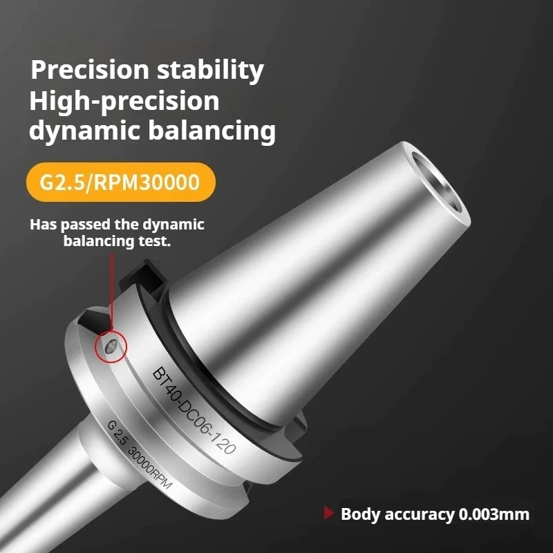 BT30 BT40 BBT40 Tool Holder DC Collets Pull Back DC4 DC6 DC8 DC12 High Precision Chuck for CNC machining center lathe tools