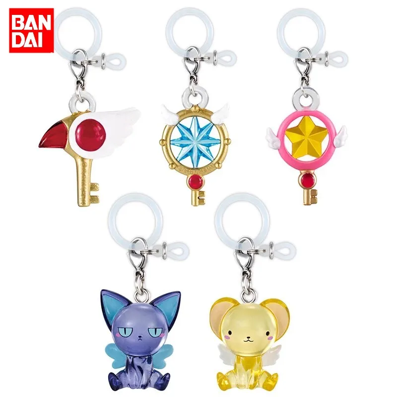 

Bandai Genuine 5Pcs Gashapon Cardcaptor Sakura Slnce 1998 Cerberus Action Figure Collect Model Toys Gifts