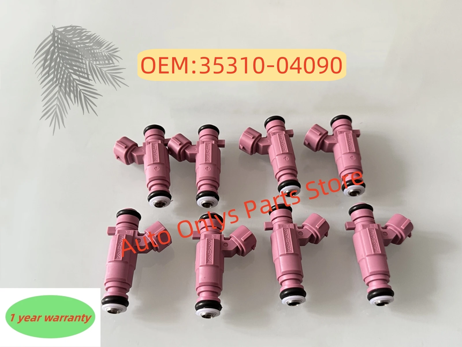 

8pcs 35310-04090 3531004090 High quality Fuel Injectors car accessories For - Hyundai- Flex 1.0L Hb20 Picanto- 1.0