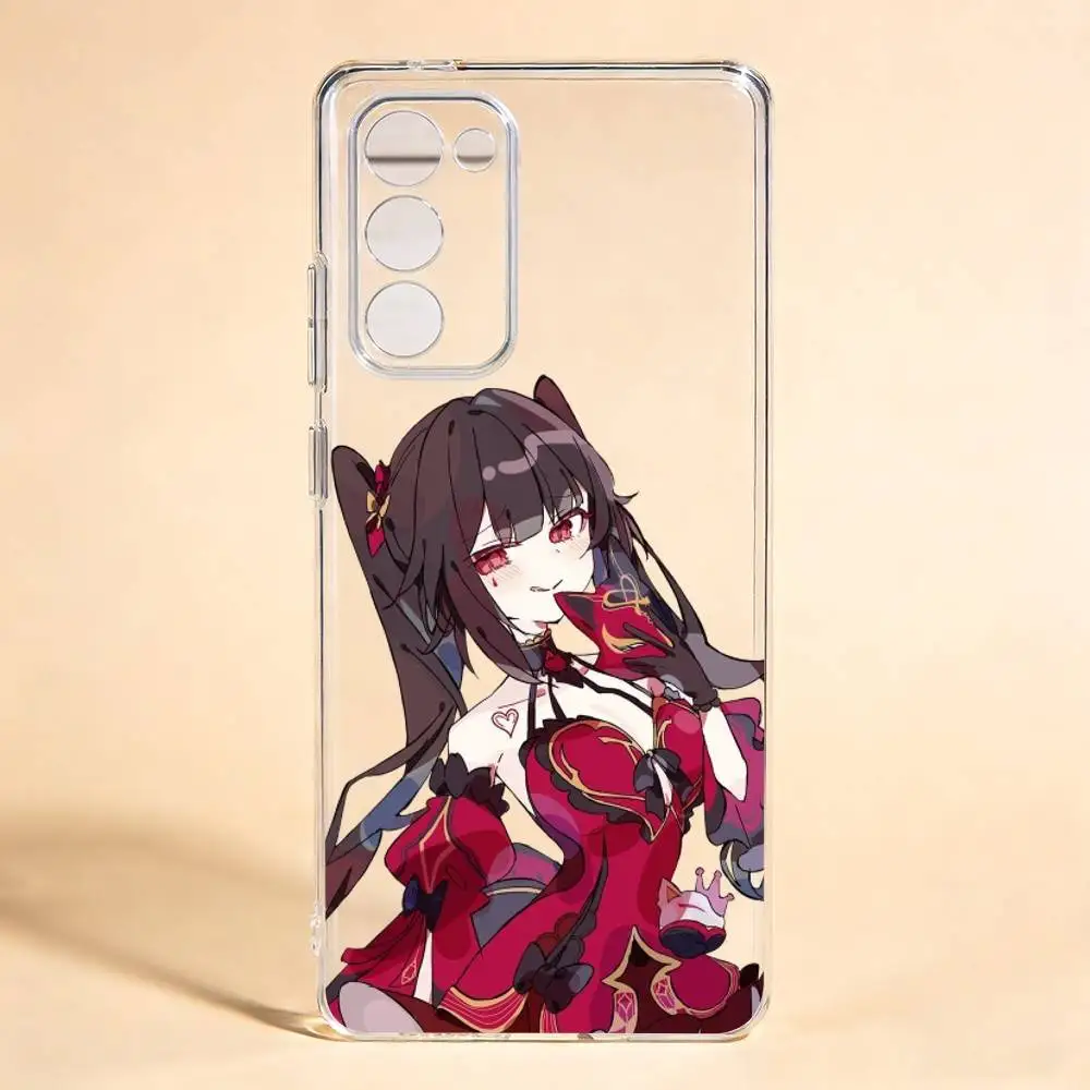 Honkai Star Rail Sparxie For Samsung Galaxy S24 S25 S23 S22 S21 Transparent Cover Phone Case