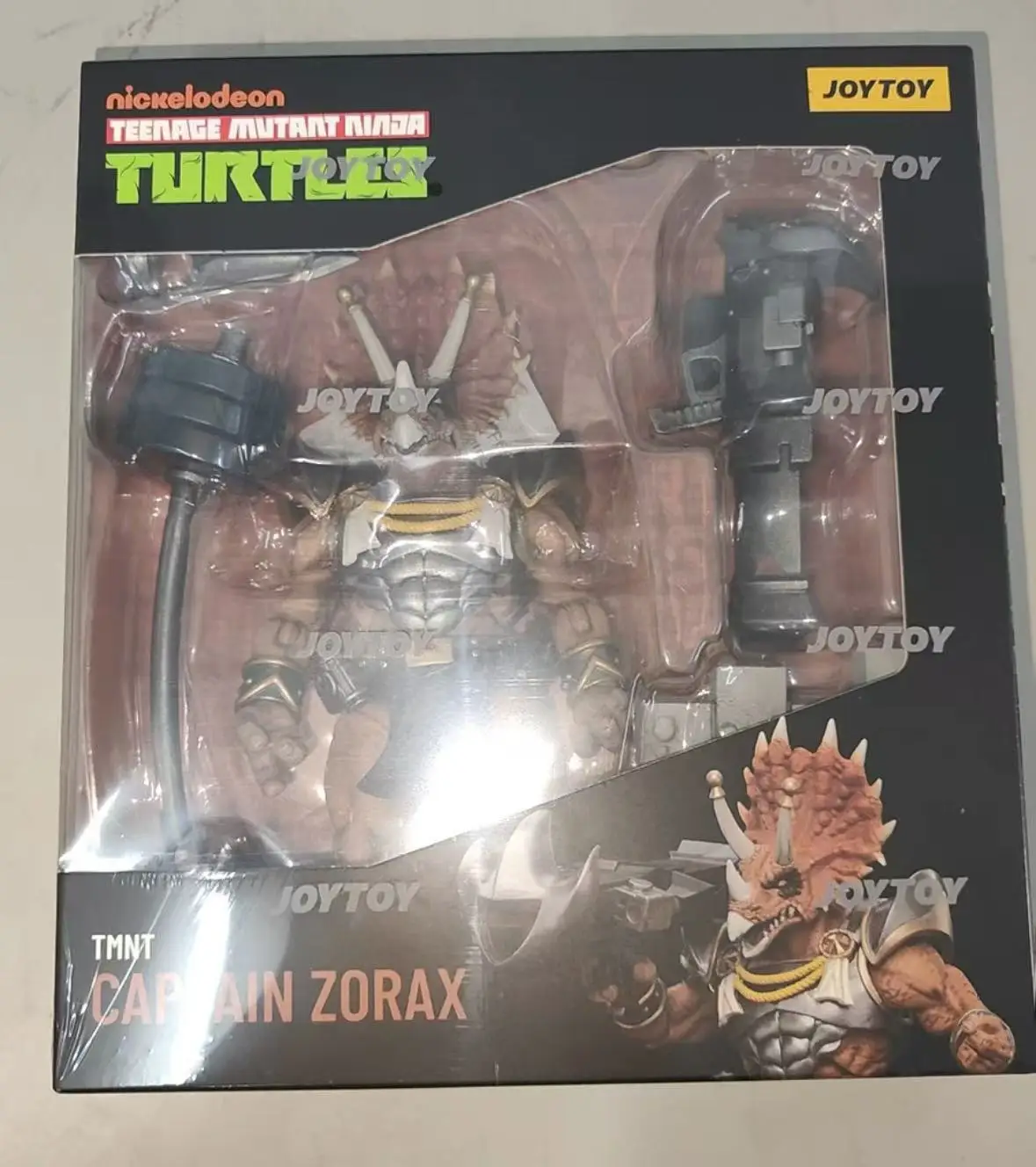 

JOYTOY 1/18 Action Figure TMNT-Captain Zorax Model Collection Toy
