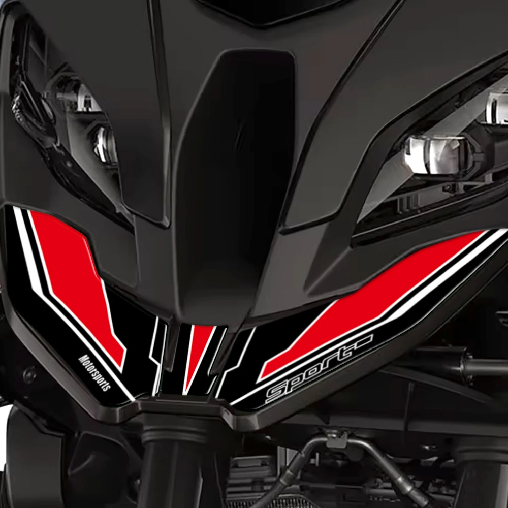 Zestaw naklejek ochronnych 3D żelowych na motocykl BMW S1000XR S 1000 XR 2024 2025, naklejki ochronne na przednie skrzydło i spoiler