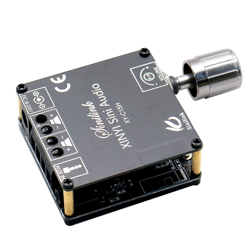 XY-C15H 20W stereo bluetooth amplifier board module dual channel 360 degree stepless adjustment