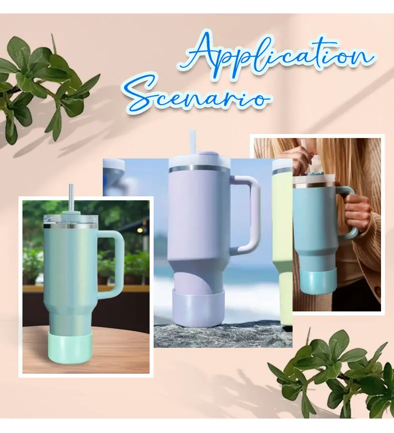 Geedyn Light Chameleon Silicone Boot for Tumbler Cup Accessories