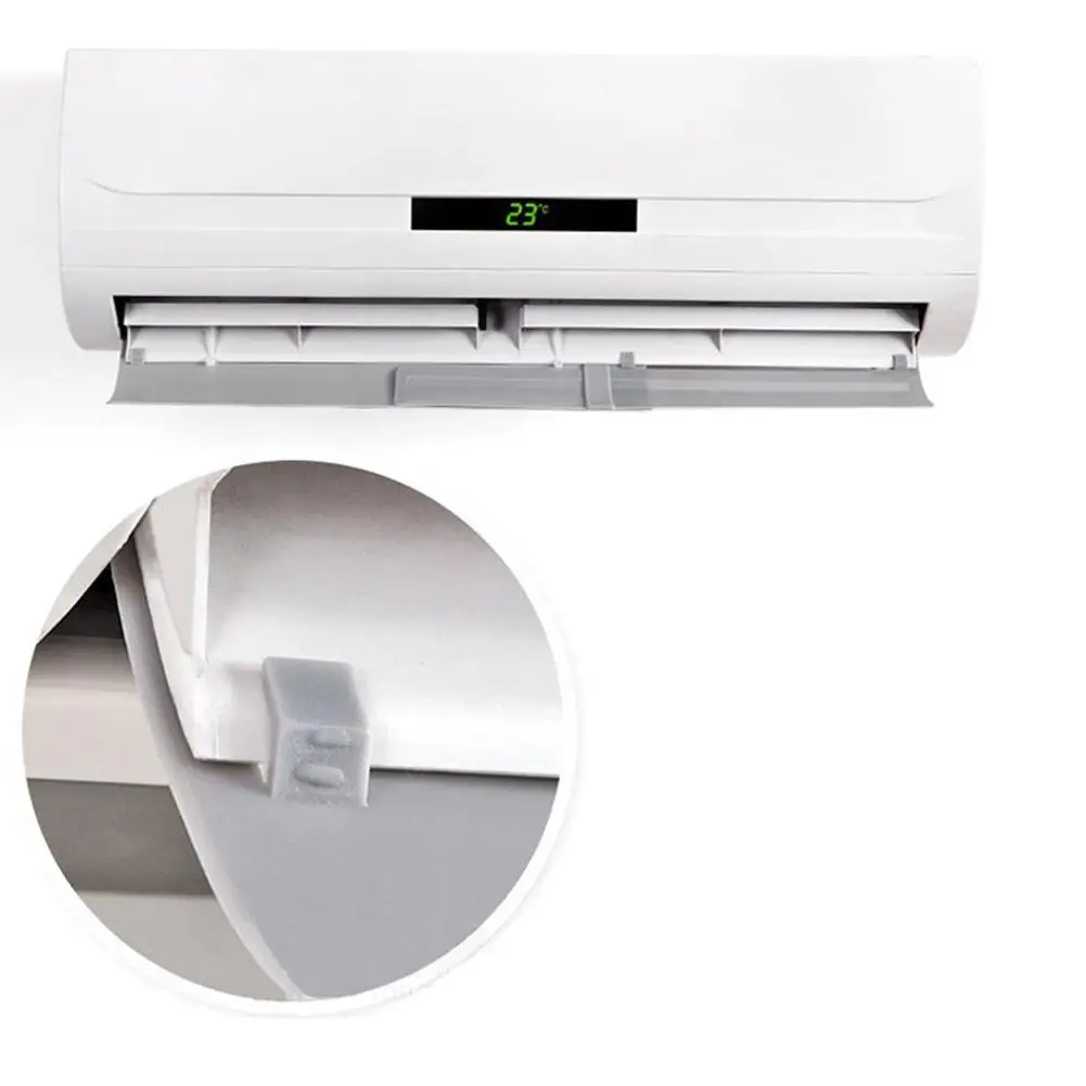 Выдвижной дефлектор кондиционера, регулируемая перегородка для лобового стекла, телескопический диапазон 41 76 см, простая установка