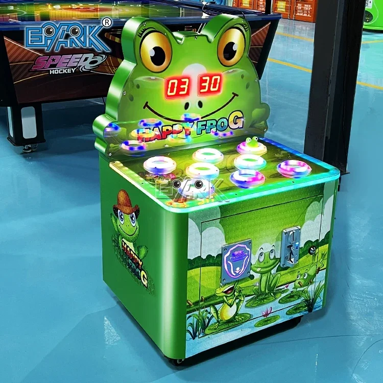 Hot Sale Coin Operated Beat Frog Hammer Game Machine Indoor Sports Kids Whack A Mole Hit Frog Arcade Games Machine