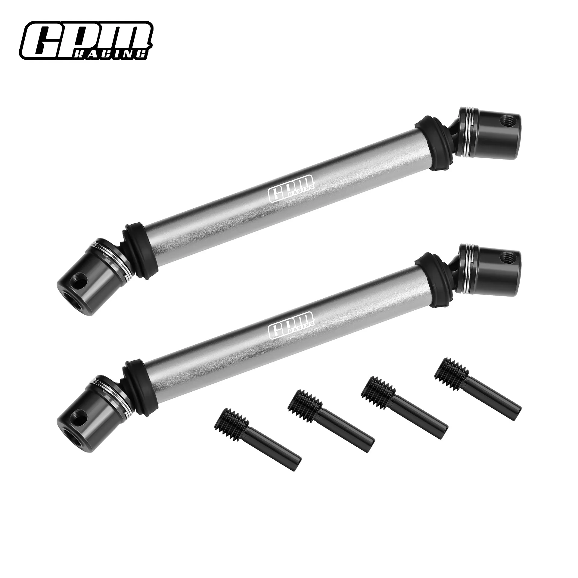 LOSI 1/8 LMT 2.0 قبر حفار سبائك الألومنيوم اسطوانة + سبائك الكربون المتوسطة الصلب الأمامي والخلفي العالمي مركز محرك رمح