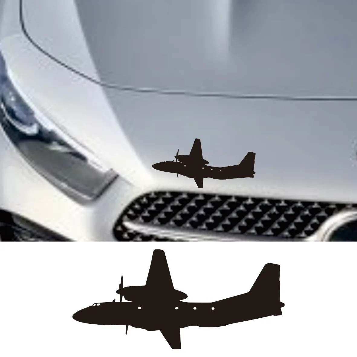 

9.4*20cm mi 26 funny car sticker and decal white/black vinyl auto car stickers on bumper rear window