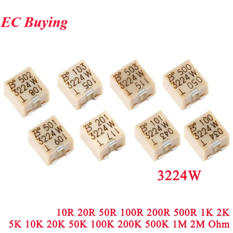 1-20Pcs 3224W Smd P… - image