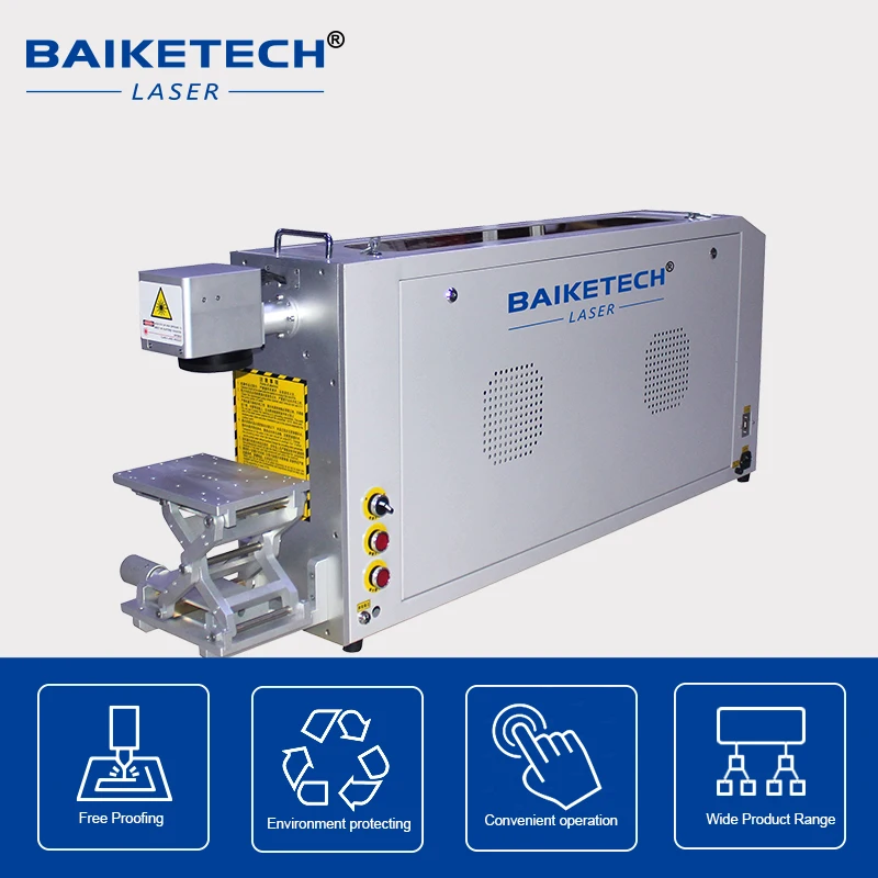 50W Marking Machine Laser Portable Machine Manufacture  Portable Fiber Laser Marking Engraving Machine Wholesale Price