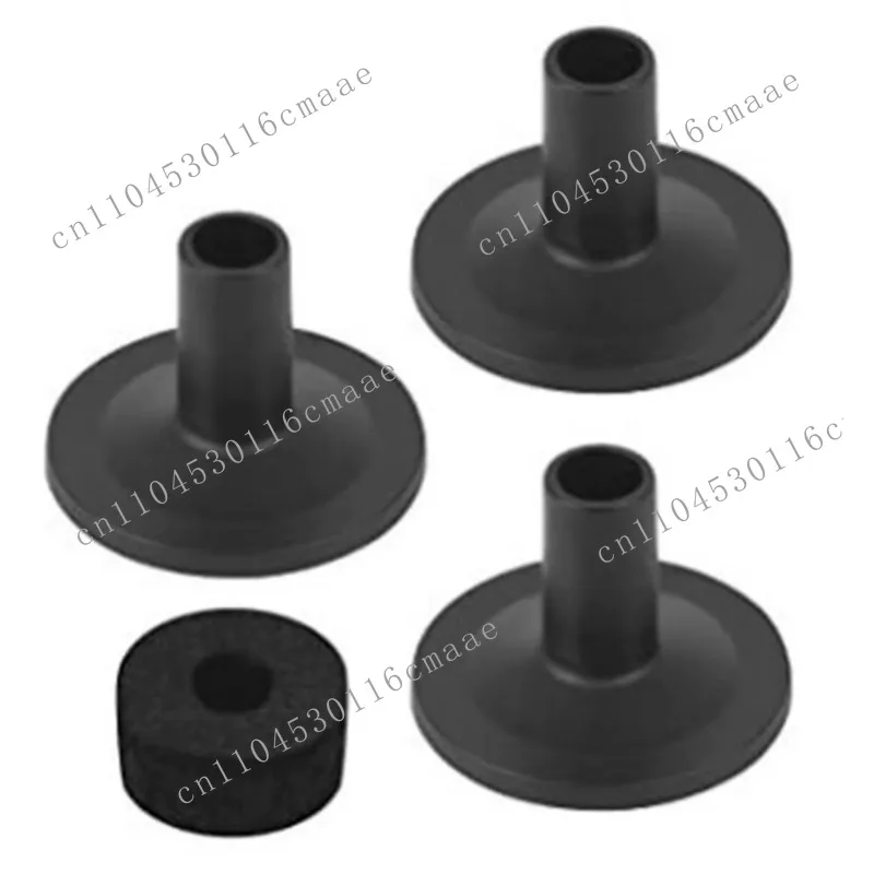 21Pcs Drum Felt Pad Kit Cymbal Bracket Felt Non-Slip Replacement Accessories Complete Set
