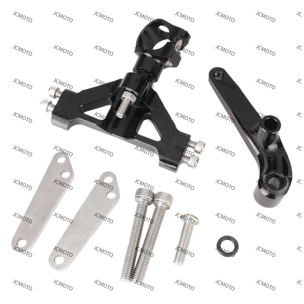 

CNC For Kawasaki ZX14R ZZR1400 ZX-14R ZZR 1400 2006-2012 Motorcycle Steering Damper Stabilizer Bracket Mounting Holder Set