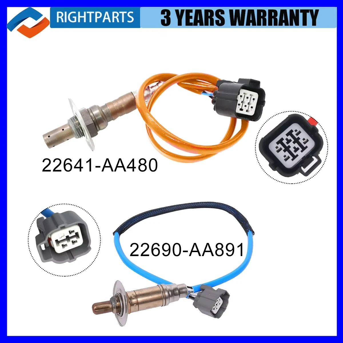 Czujnik tlenu w górę + dla Subaru Impreza starszego leśniczego 2.0L 2005 2006 2007 2008 2009 20010-2015 22690-AA891 22641-AA480