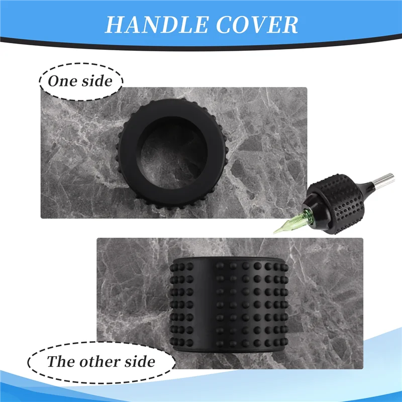 ABMI-Tattoo Supply Food Grade Silicone Tattoo Grip Cover Dia 25Xh30mm For Tattoo Grip Tattoo Pen Accessories Supply,