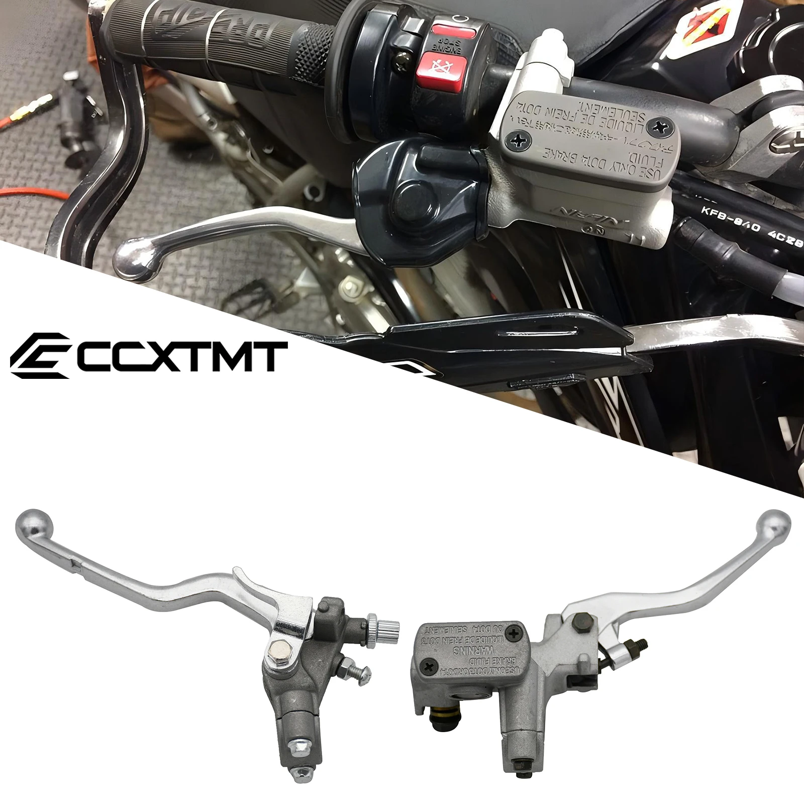 Motorcycle Hydraulic Brake Pump Master Cylinder Left Right Brake Clutch Lever For HONDA CR 125R 250R CRF250R CRF 450R 250X 450X