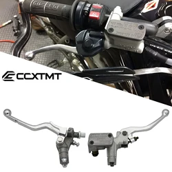 Motorcycle Hydraulic Brake Pump Master Cylinder Left Right Brake Clutch Lever For HONDA CR 125R 250R CRF250R CRF 450R 250X 450X