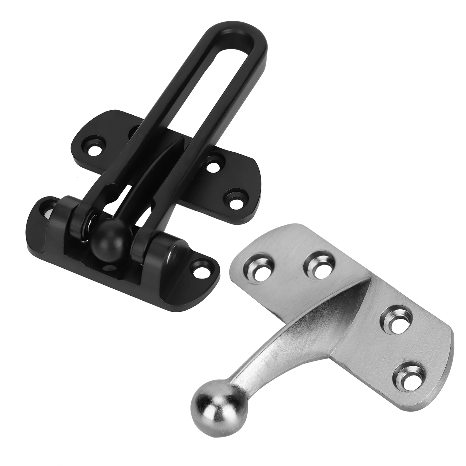 Anti‑Theft Door Buckle Door  Stainless Steel AntiTheft Lock Buckle Security Guard Door Safety Lock  for Home Hotel