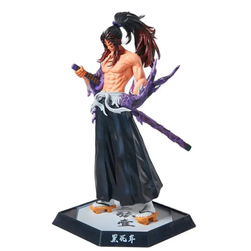 Evil Blade Figure GK Black Dead Mu Anime Peripheral Figure Riman Desktop Ornament Ghost Killing Squad Gift Doll Figure